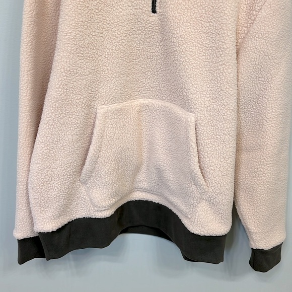 Madewell (Re)sourced Sherpa Half-Zip Sweatshirt‎ - Picture 6 of 7